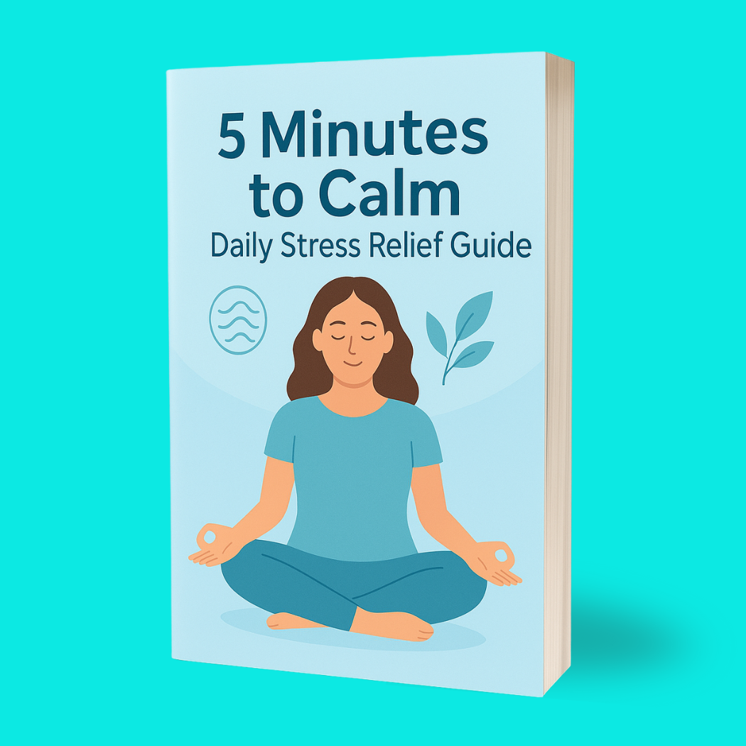 5 Minutes to Calm: Daily Stress Relief Guide (EN-PT-ES)