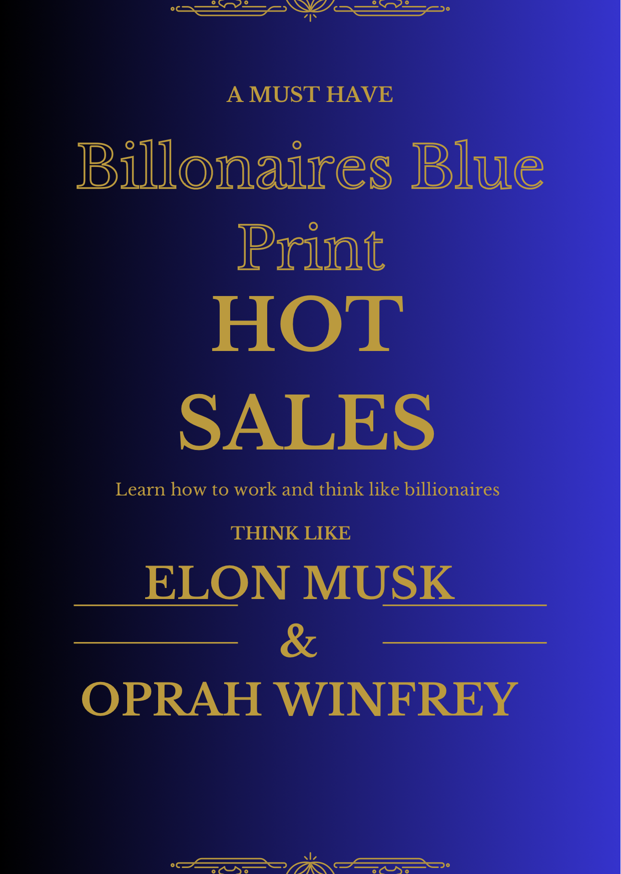 Billionaires Blue Print