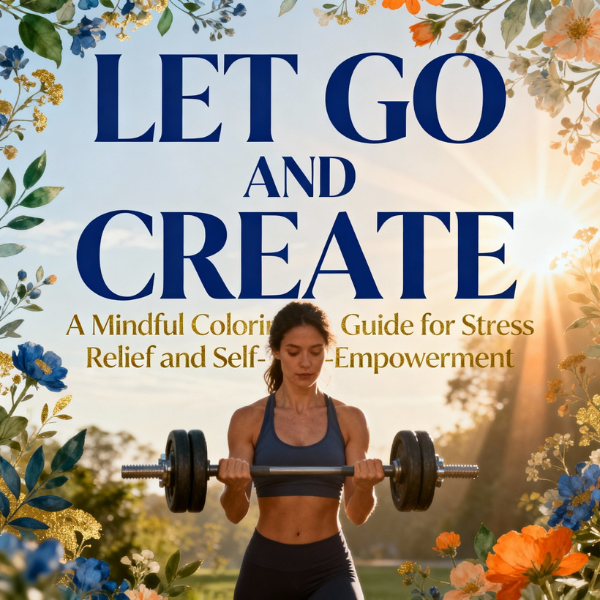 Let Go And Create: A Mindful Coloring Guide for Stress Relief and Self-Empowerment