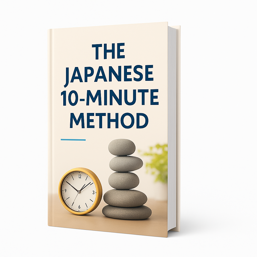 The Japanese 10-Minute Method: Organize Your Life, Home, and Mind Effortlessly