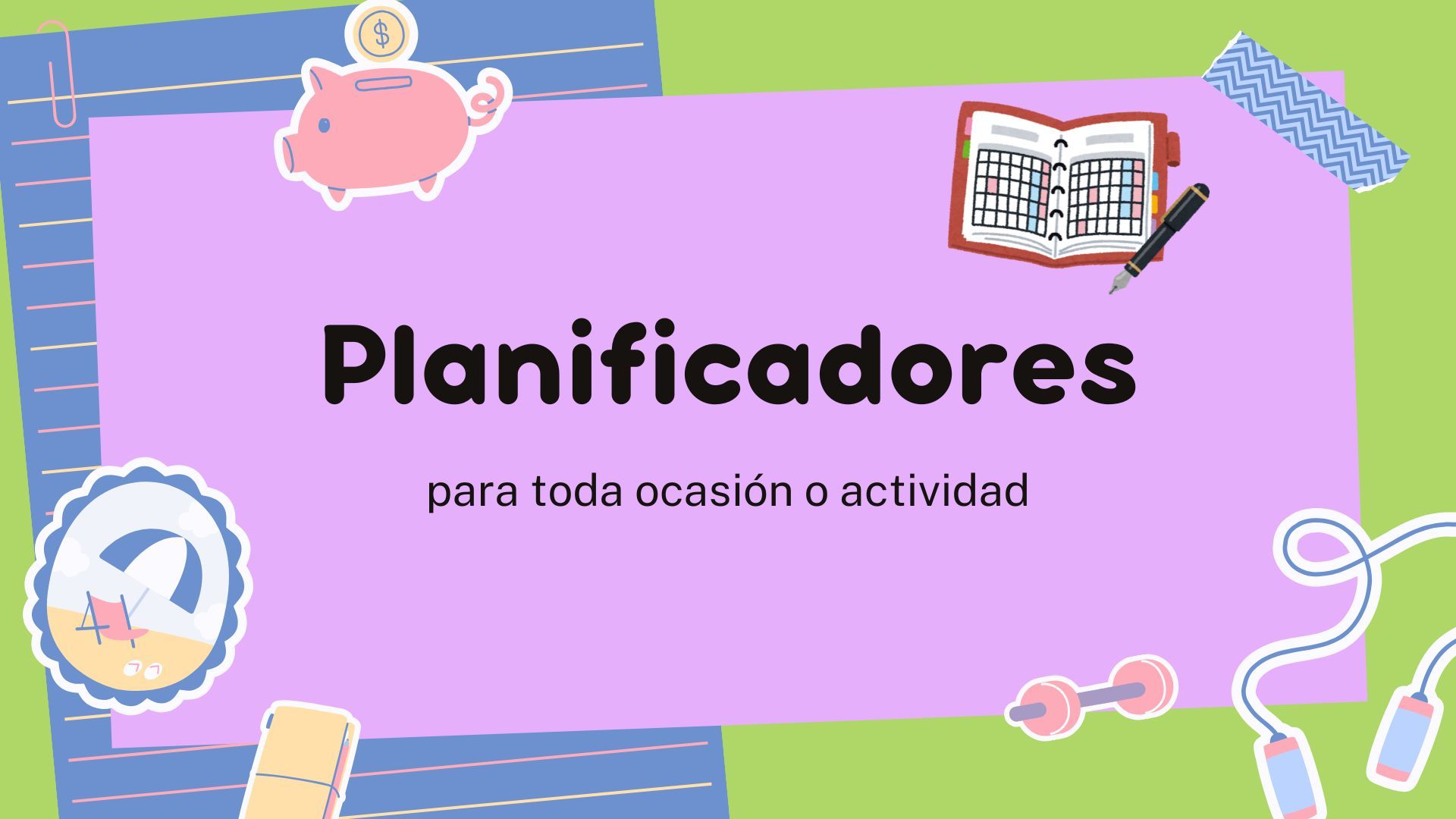 Planificadores Multiusos para Todas las Ocasiones