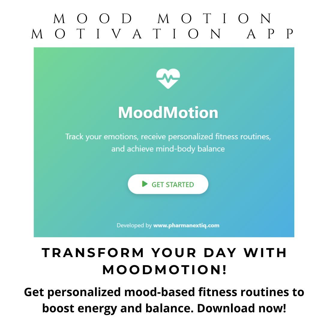 MoodMotion: Mood-Based Fitness & Meditation Software for Holistic Wellness