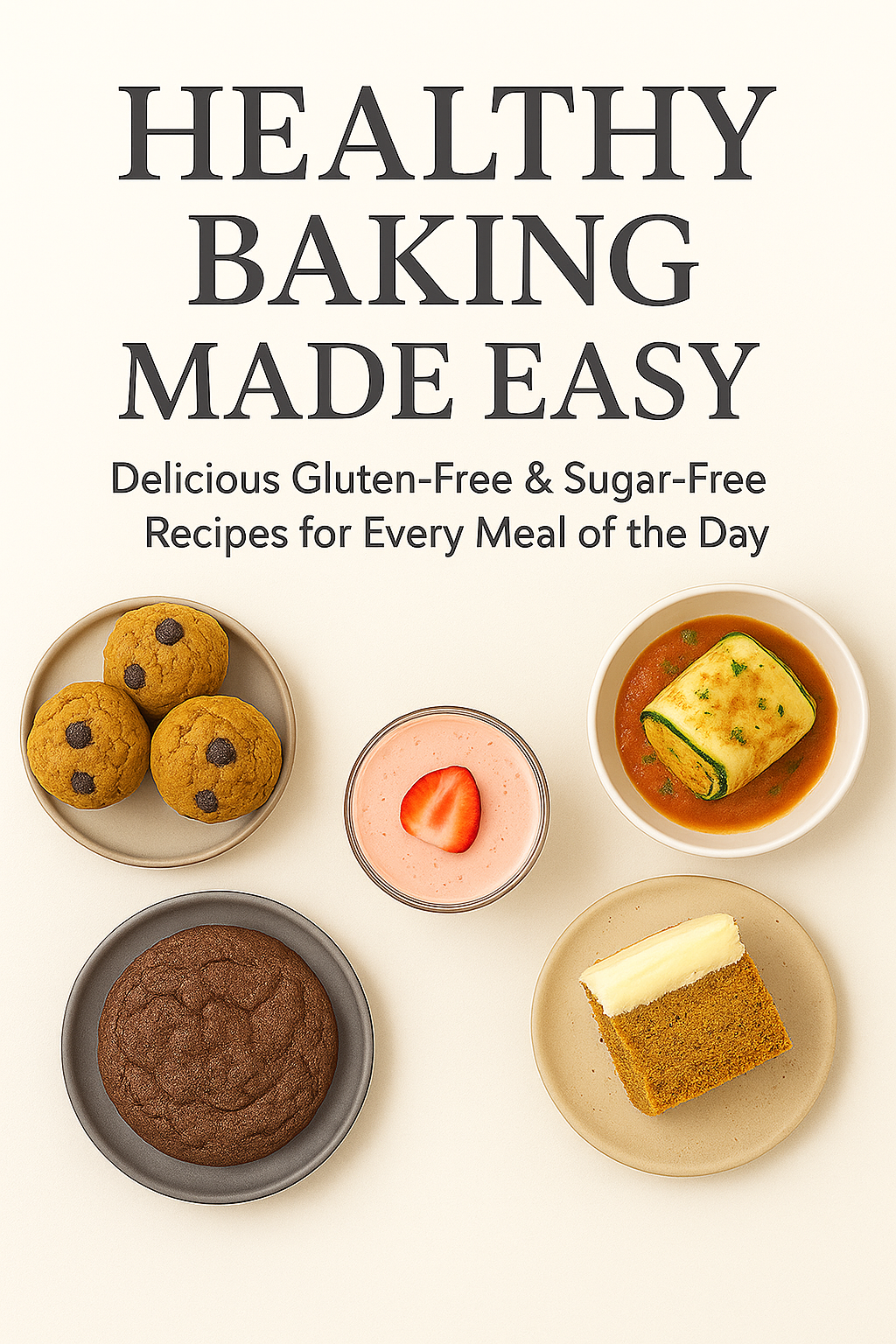 Healthy Baking Made Easy - Delicious Gluten-Free & Sugar-Free Recipes for Every Meal of the Day