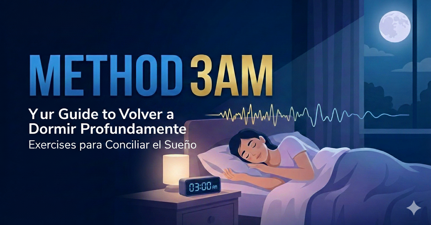 The 3AM Method: Stop Waking Up at 3AM in 7 Days
