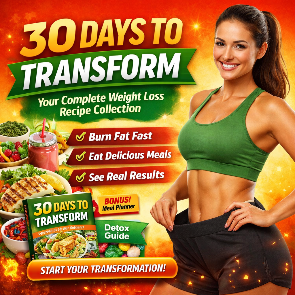 30 Days to a New You: Healthy Recipes for Fast Weight Loss