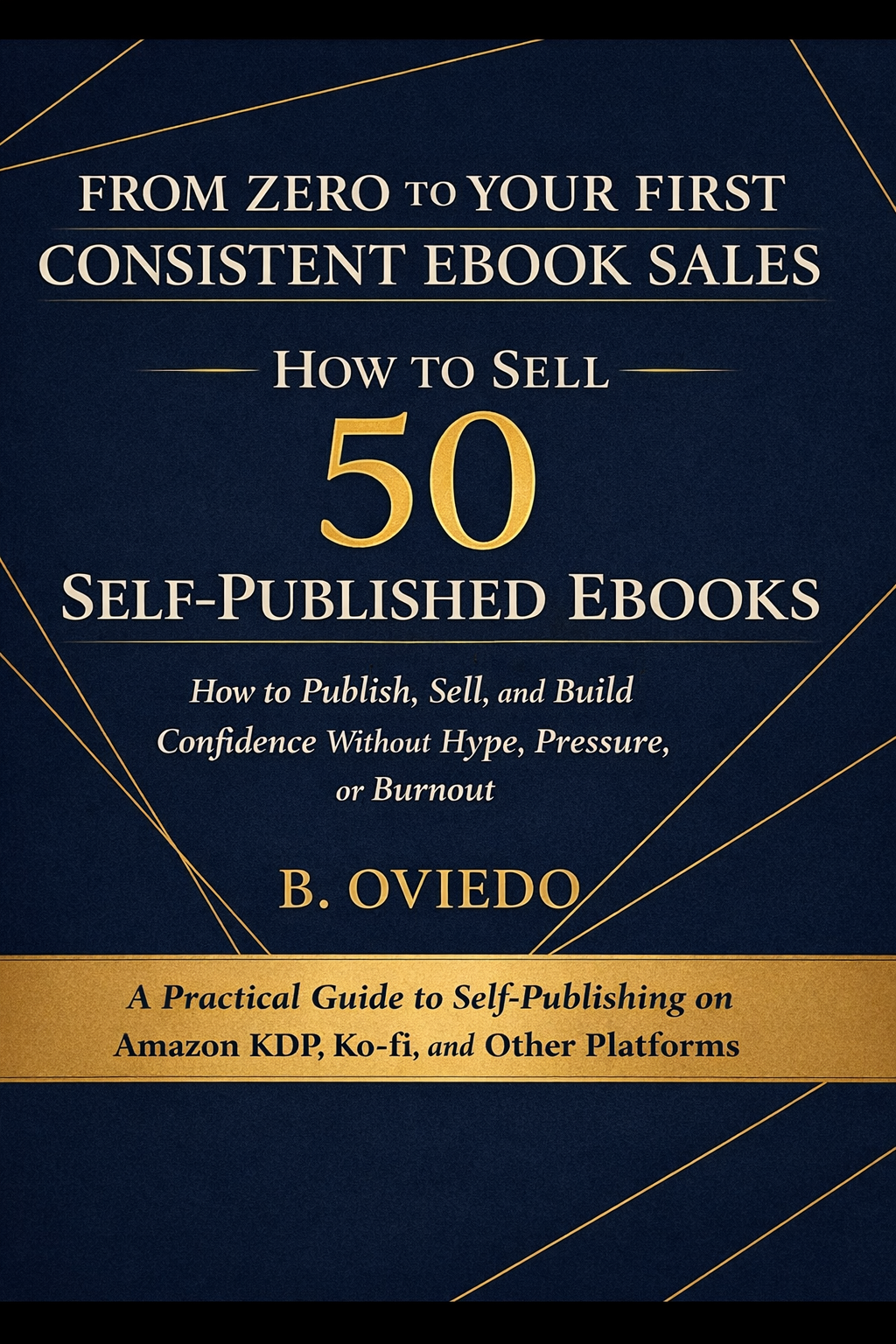 From Zero to Your First Consistent Ebook Sales