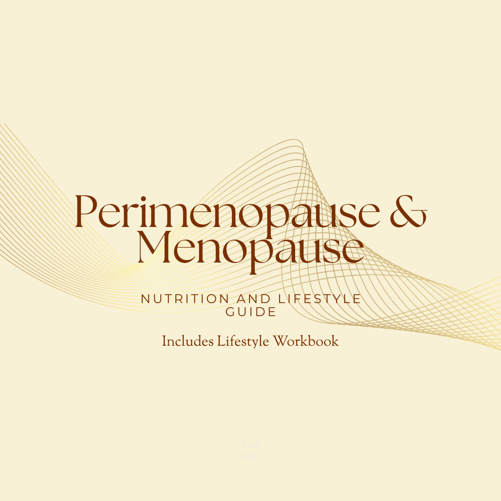 Perimenopause & Menopause: Nutrition and Lifestyle for a Balanced Midlife + Workbook