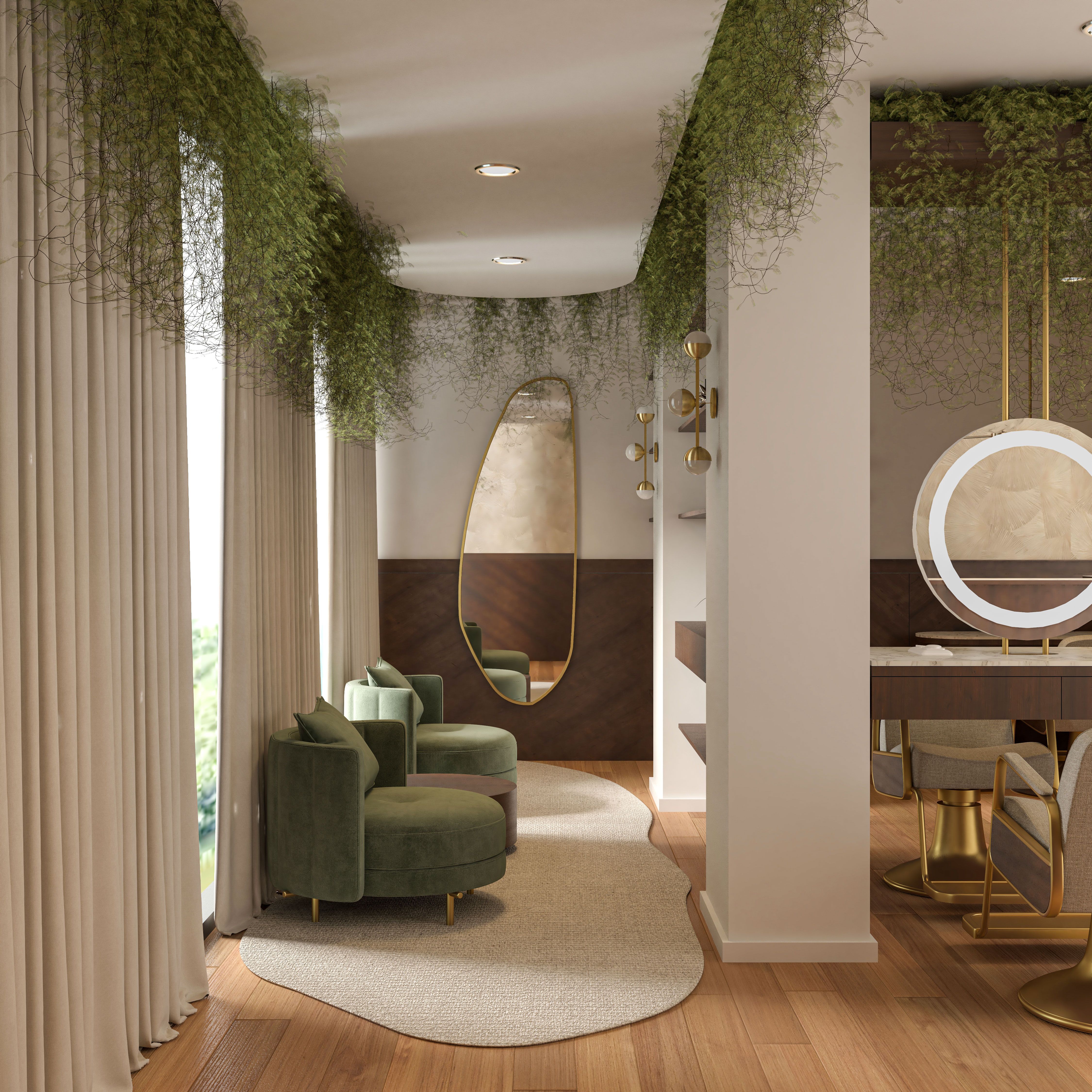 3DSMAX - Modern Scene - Corona Render