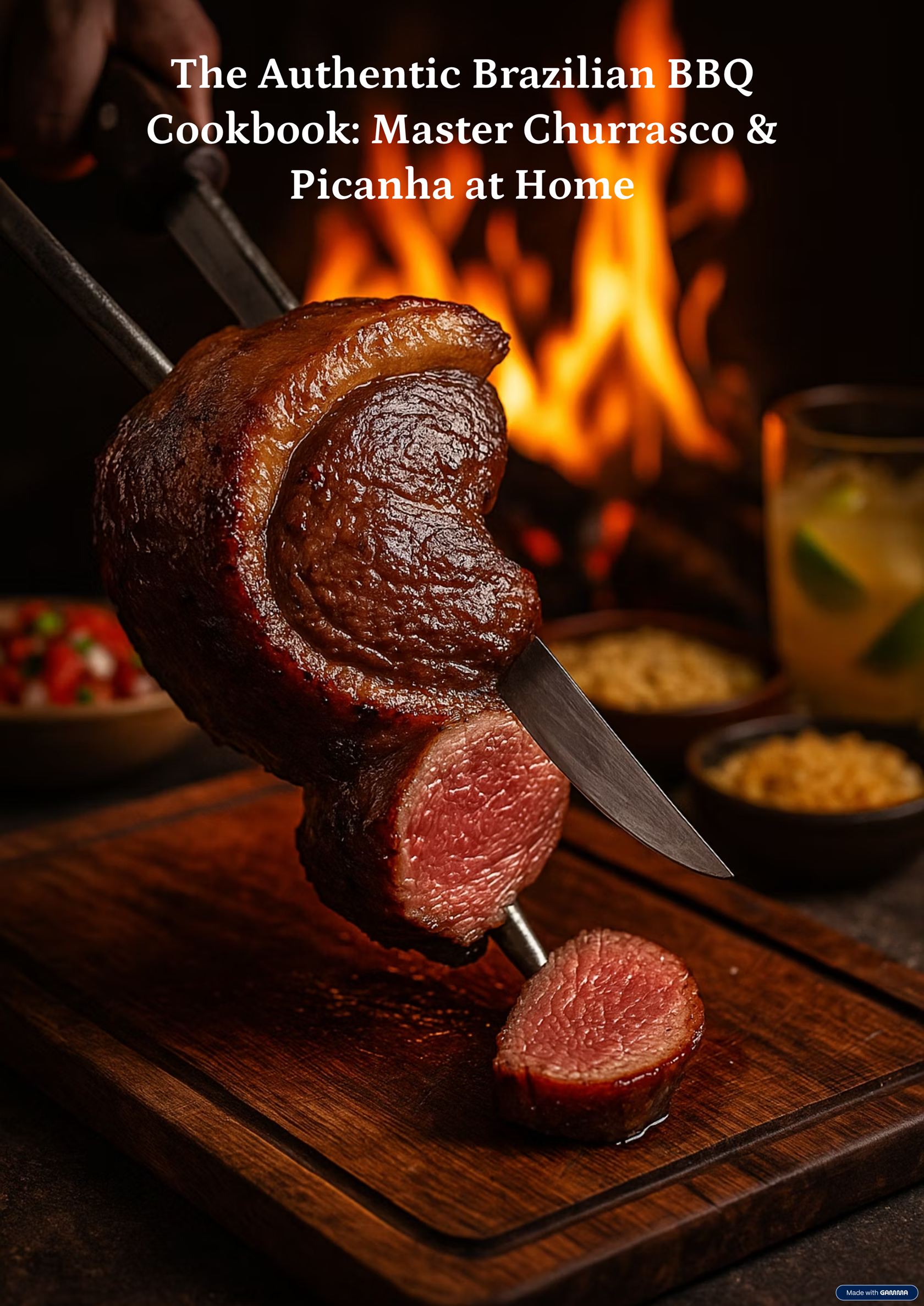 Ebook - The Authentic Brazilian BBQ Cookbook: Master Churrasco & Picanha at Home