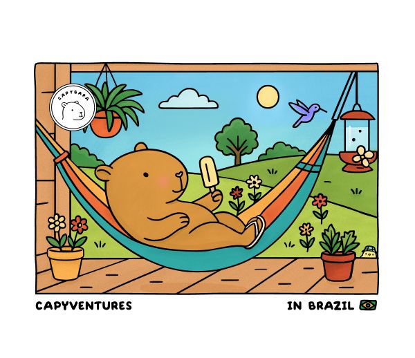 Coloring Book CAPYVENTURES