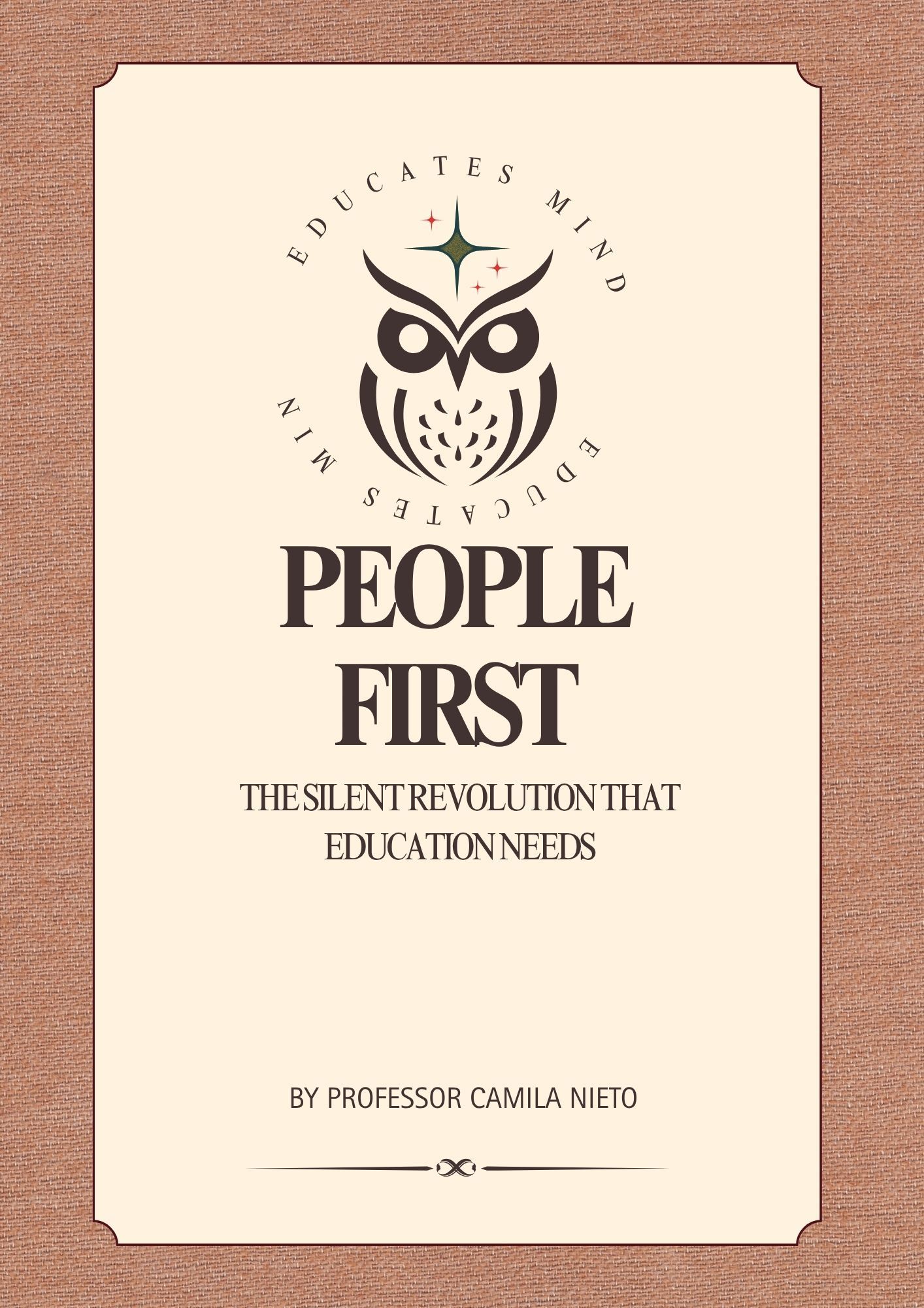 First People. The silent revolution that education needs.
