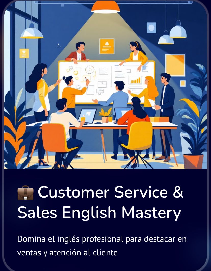 Customer Service & Sales English Mastery