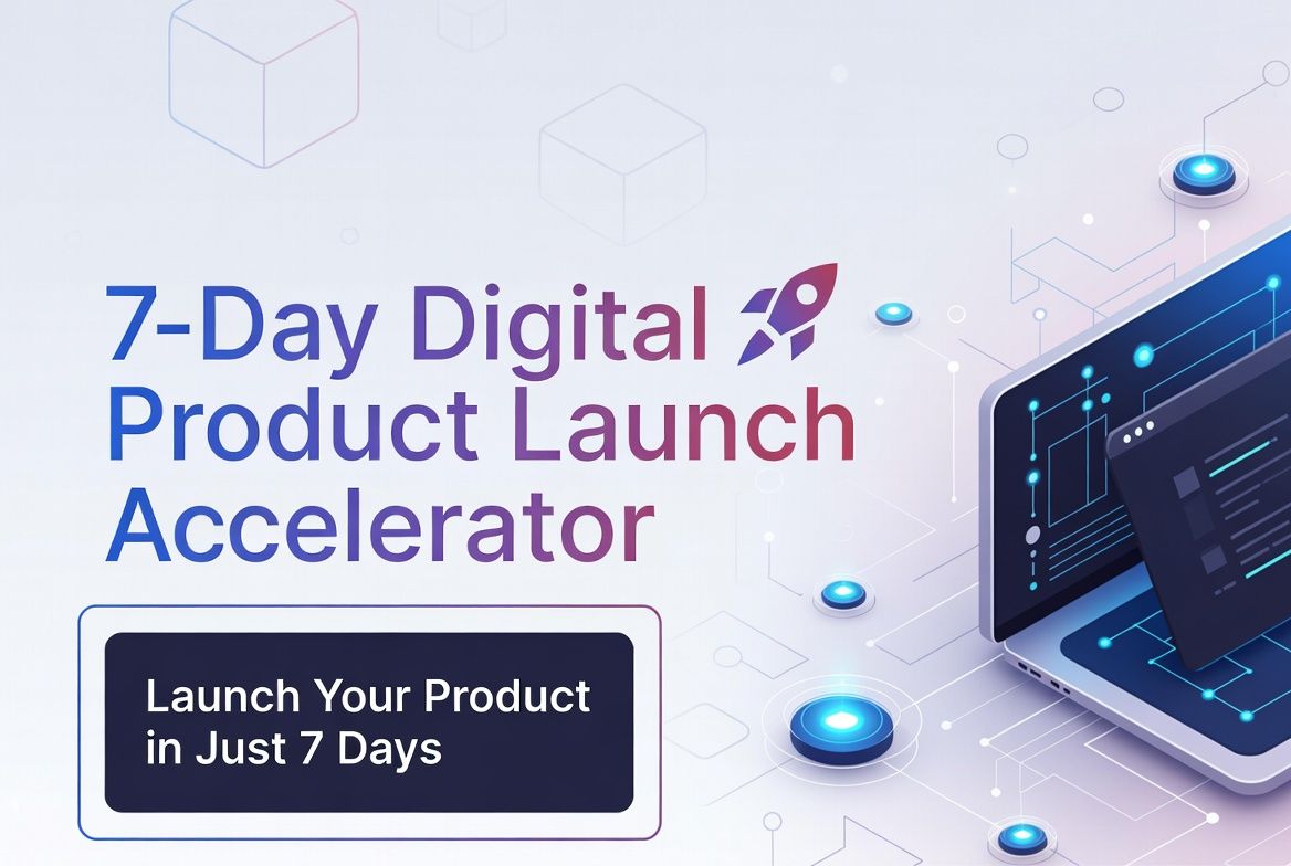 7-day digital product launch accelerator
