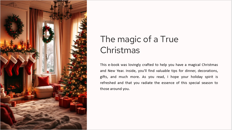 The magic of a True Christmas