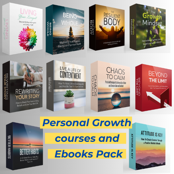 Deploy your Being. Pack of ebooks and video courses for personal growth.