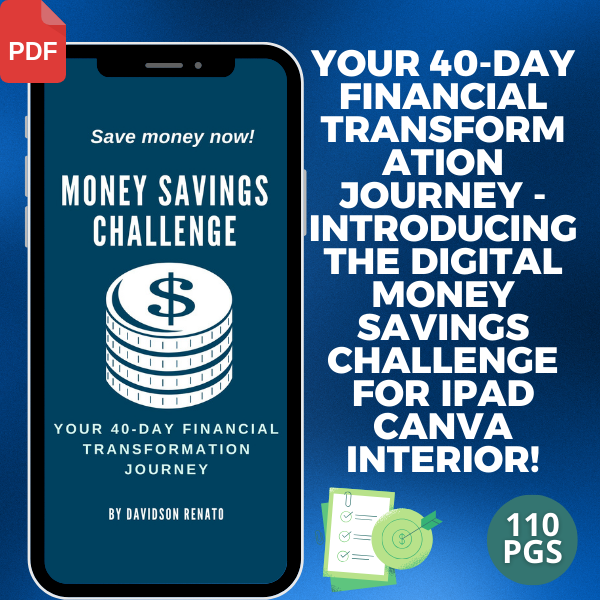 Money SAVINGS CHALLENGE : Your 40-Day Financial Transformation Journey