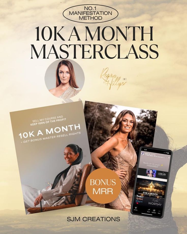 10K AL MES...AHORA....CON DERECHOS DE REVENTA!