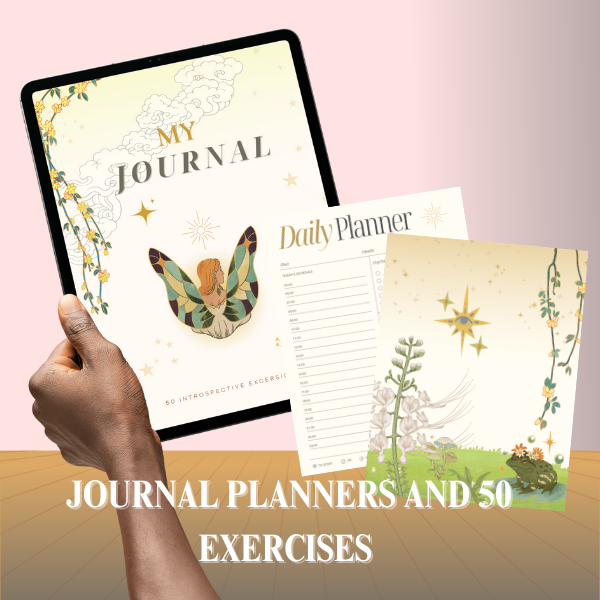 Digital Journal with planners and 50 Exercises