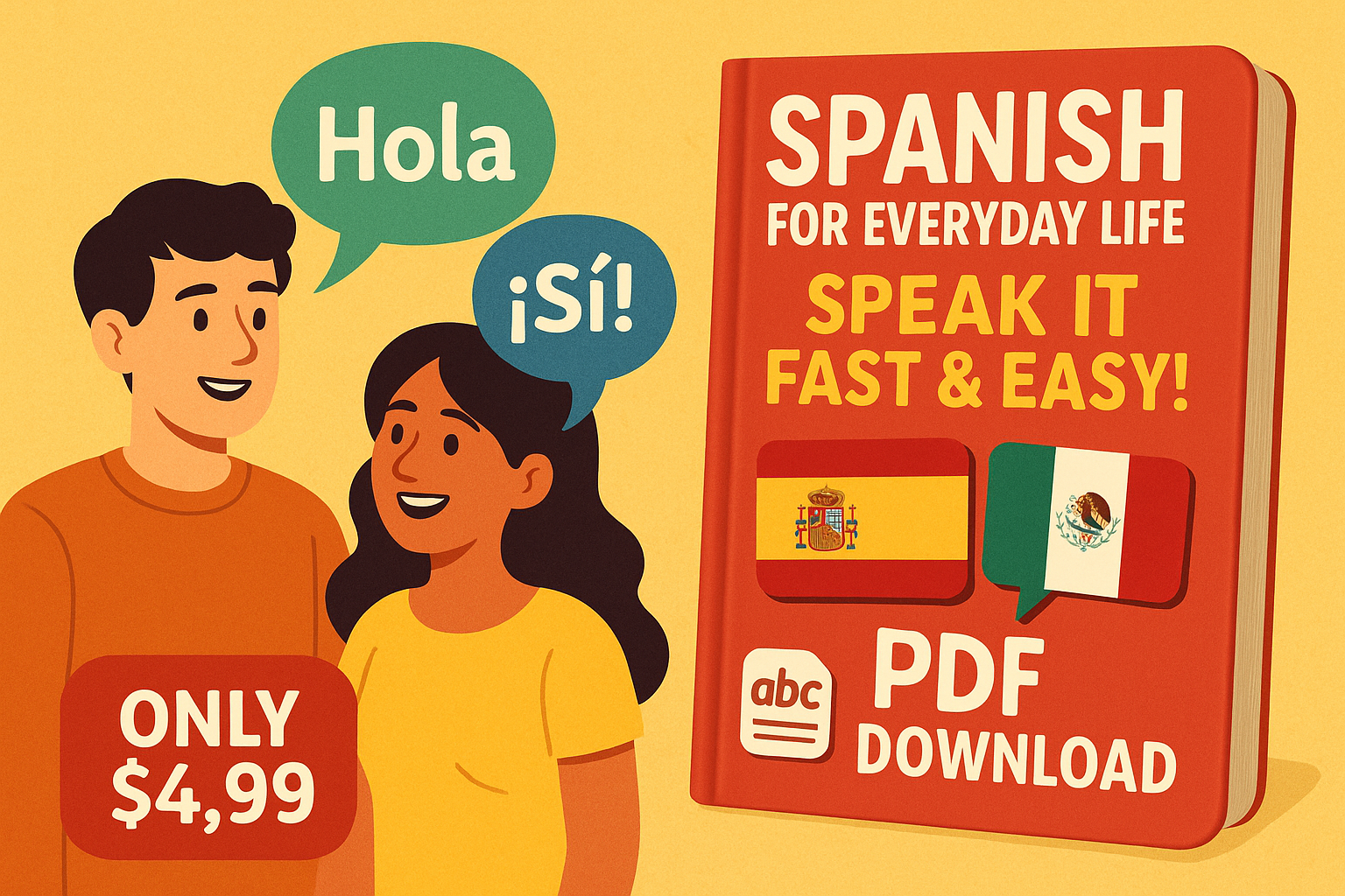 Spanish for Everyday Life: Speak It Fast & Easy!