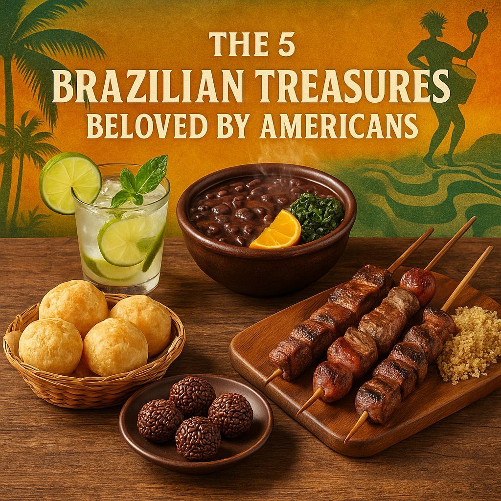 Five Brazilian Treasures Beloved by Americans Flavors, Stories, Prices, and Laughs