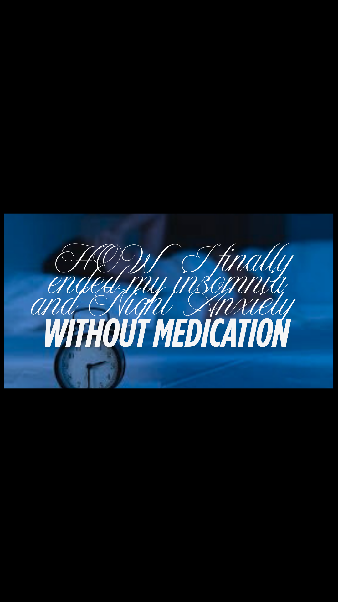 OVERCOME INSOMNIA NATURALLY