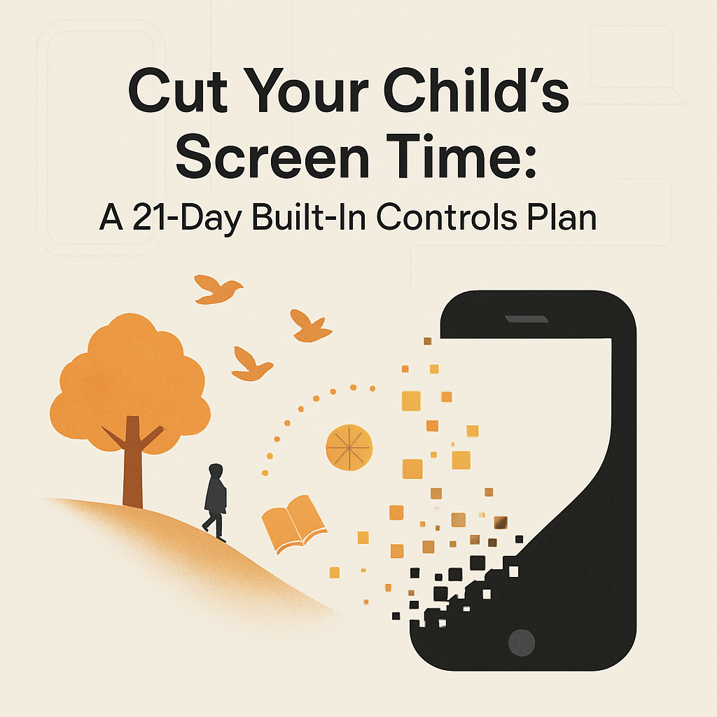 cut your children's screen time