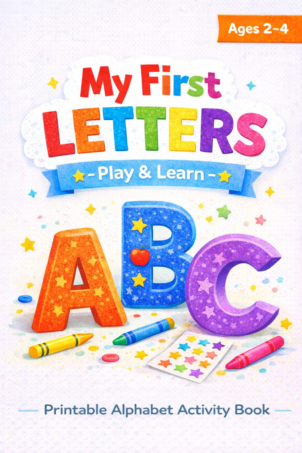 My First Letters – Play & Learn (Ages 2–4)