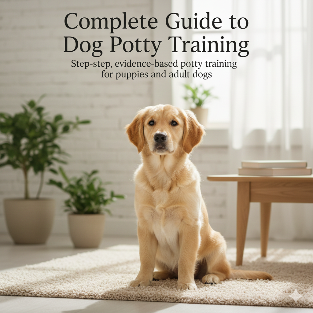 Complete Guide to Dog Potty Training – The 21-Day Professional Potty Training System