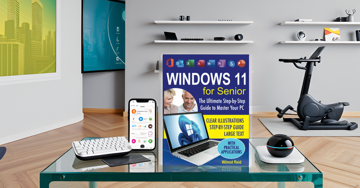 Windows 11 for Seniors The Ultimate Step-by-Step Guide to Master Your PC with Large Text, Clear Illustrations, and Simple Instructions
