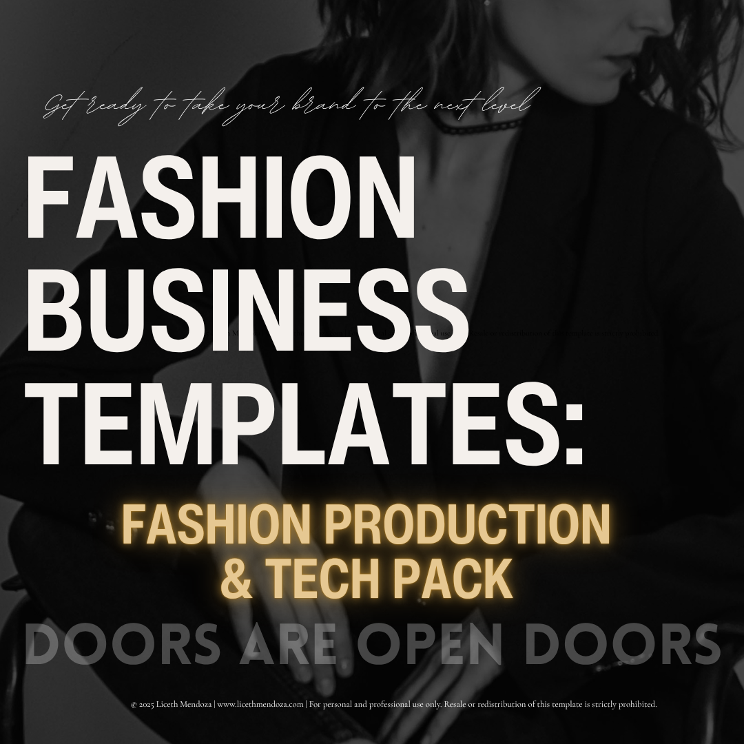Fashion Production & Tech Pack