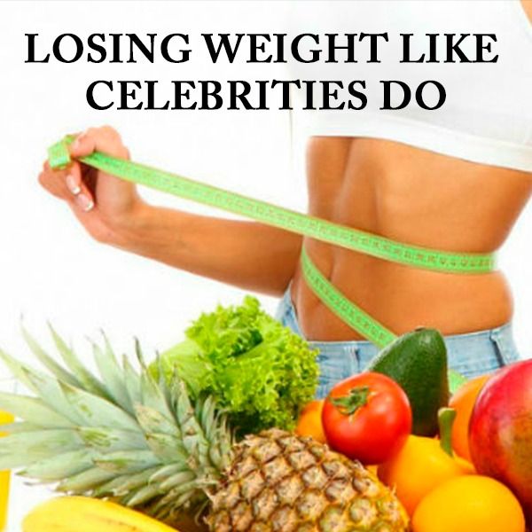 Losing weight like celebrities do