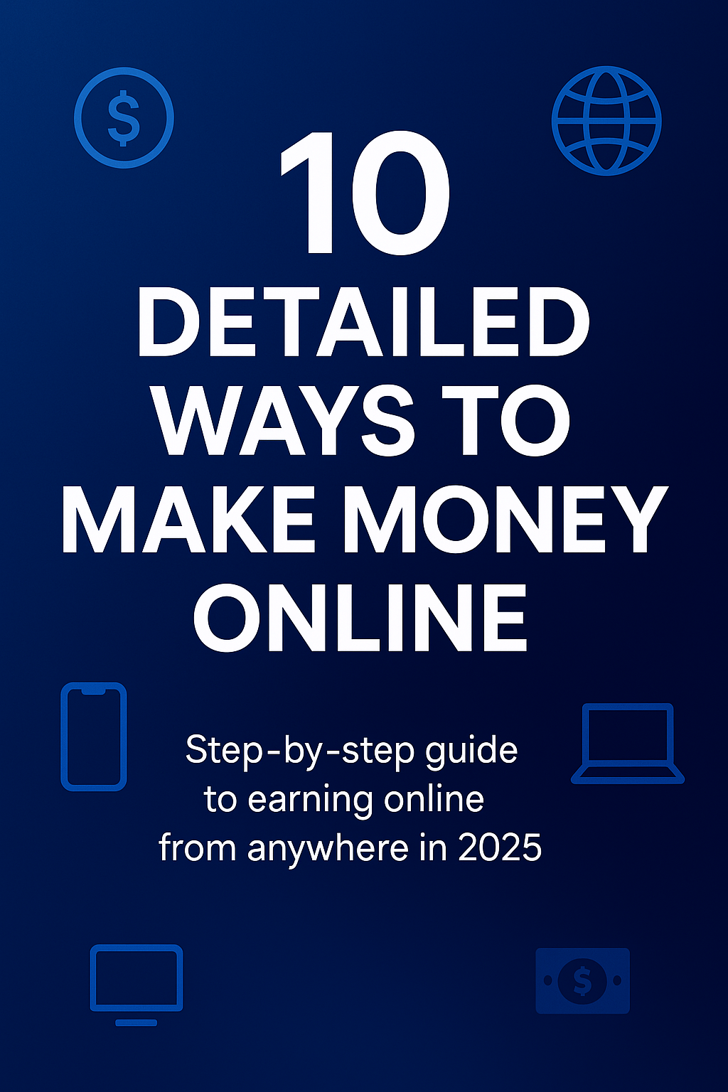 10 Ways to Make Money Online - By Victor