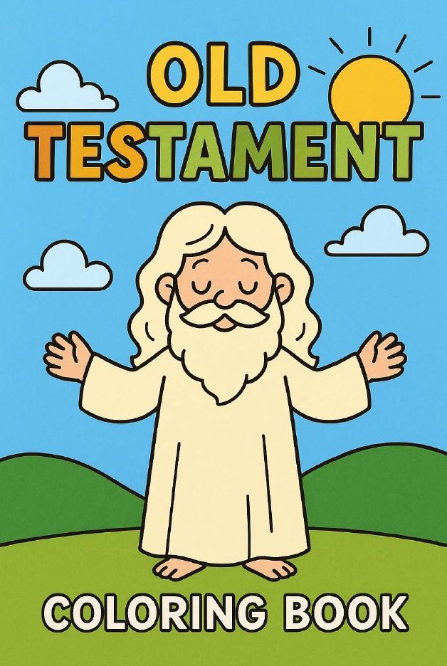 My First Journey Through the Old Testament – A Coloring Book for Kids | Andre Inspira
