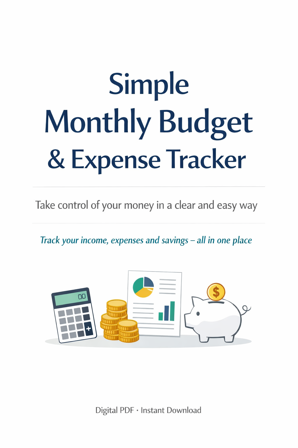 Simple Monthly Budget Planner