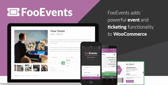 FooEvents for WooCommerce PREMIUM BUNDLE + All Addons