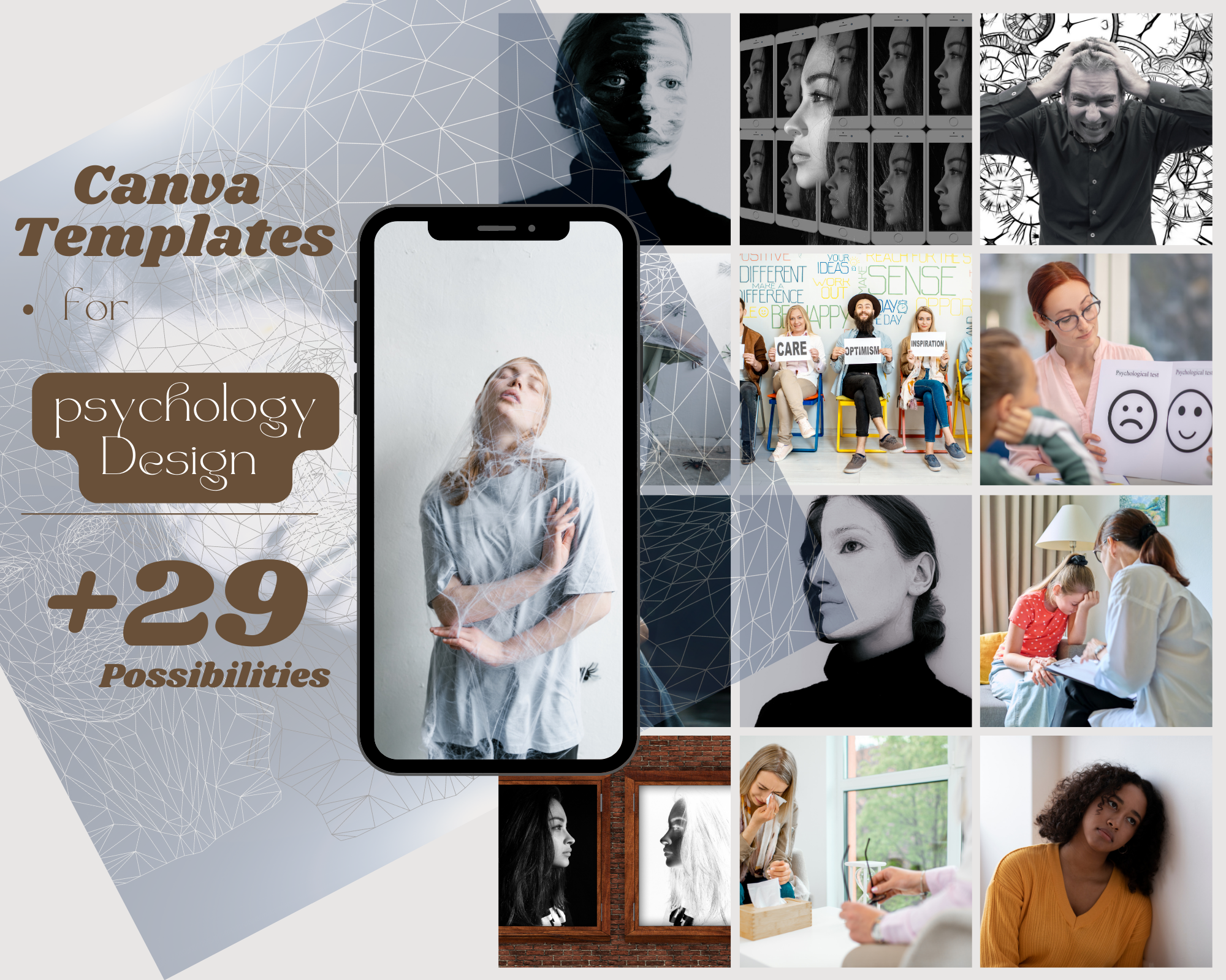 Canva Template psychology +29 possibilities
