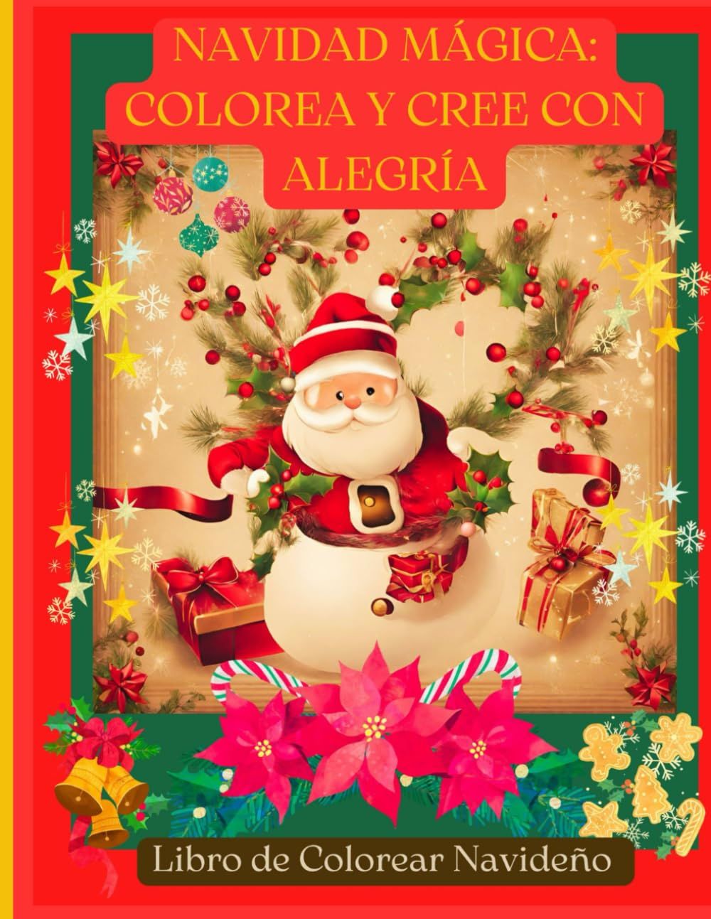 MAGICAL CHRISTMAS COLORING BOOK FOR KIDS