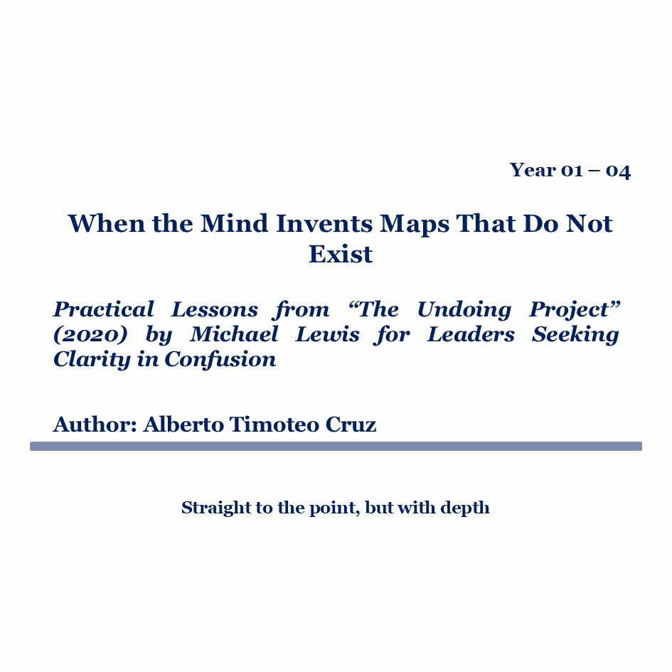 When the Mind Invents Maps That Do Not Exist