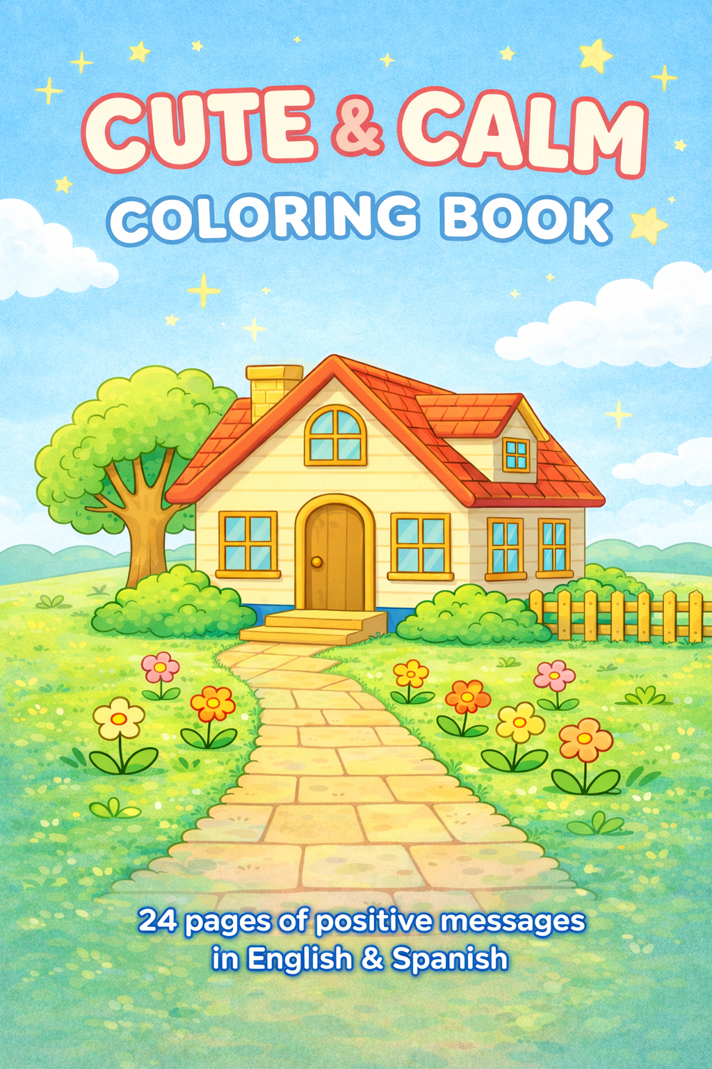 Cute & Calm Coloring Book