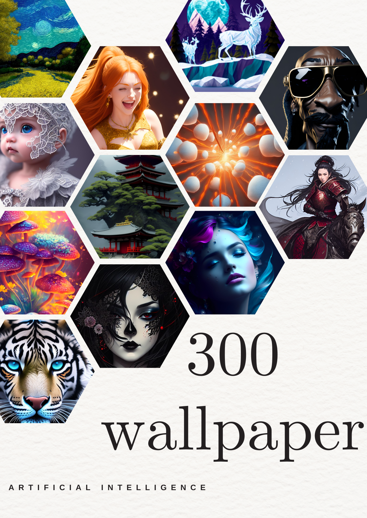 300 wallpapers created with artificial intelligence