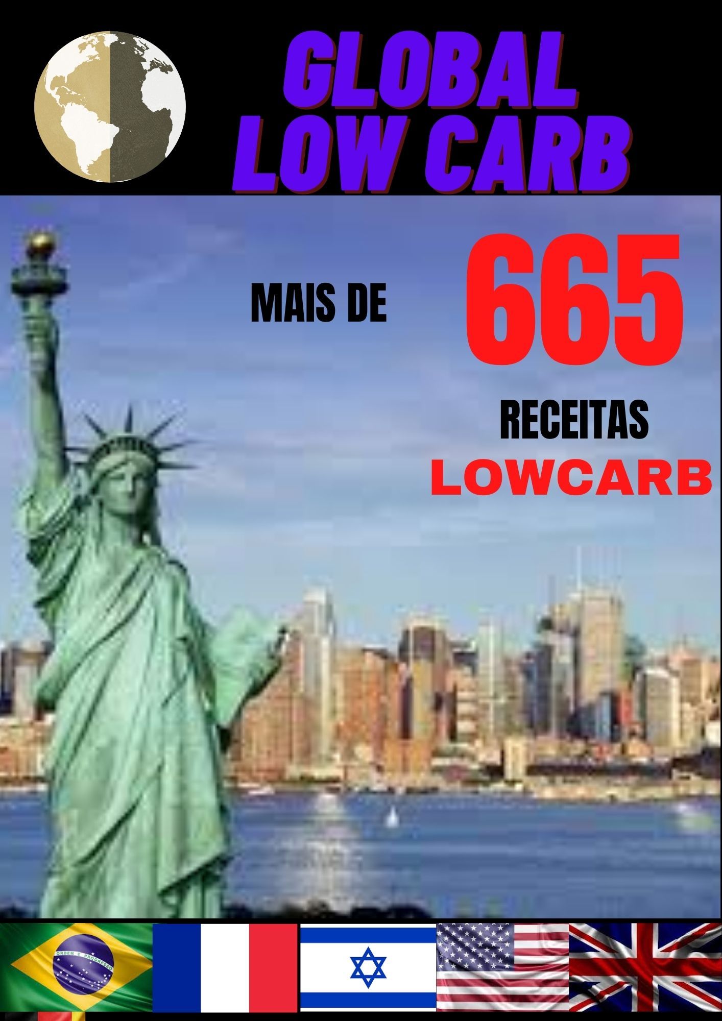 665 LowCarb, Diet and Light Recipes