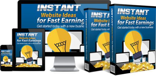 Website ideas for fast earnings