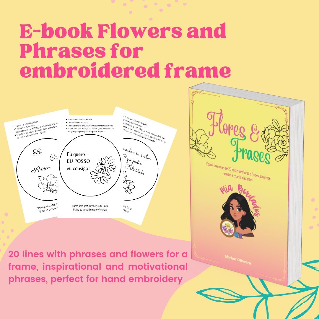 E-book designs for embroidery