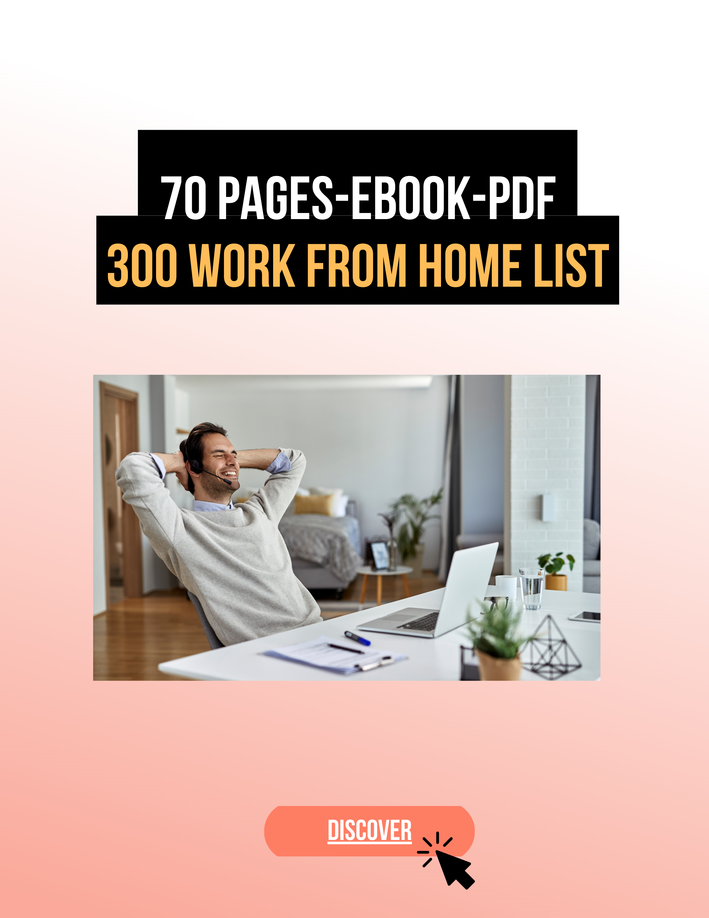 300 Work From Home List-Make Money Online Ebook