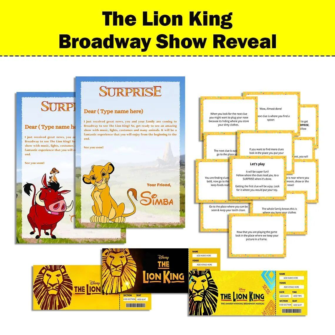 The Lion King Broadway reveal