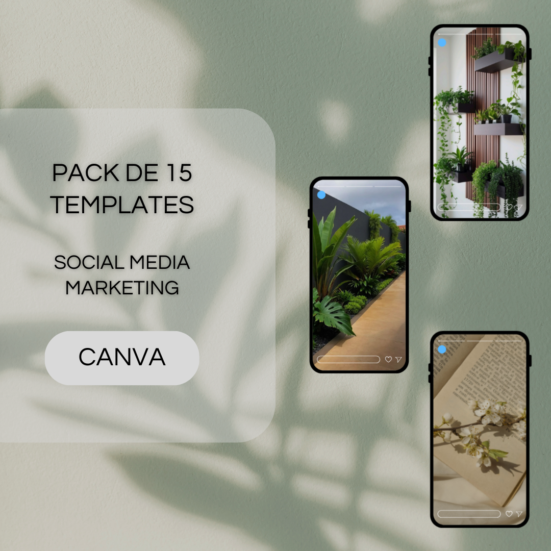 PACK 15 TEMPLATES / Social Media Marketing
