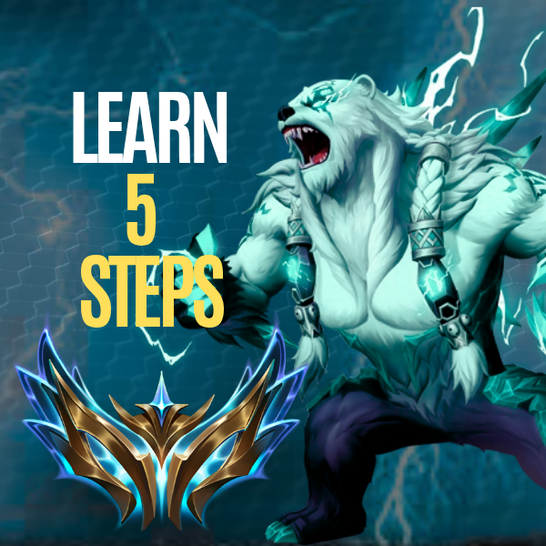 League of Legends E-book - 5 steps to rank up easy guide