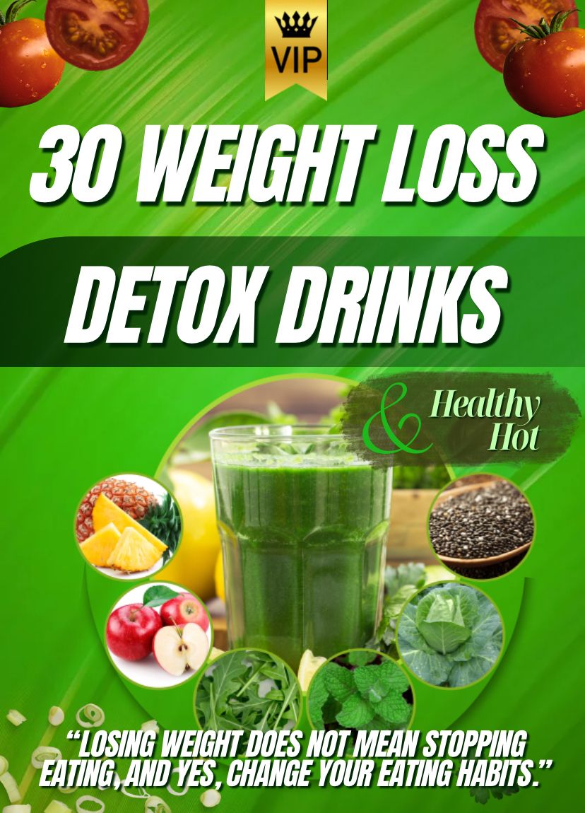 30 Weight Loss Detox Drinks Euro/Dola Inglês/Frances