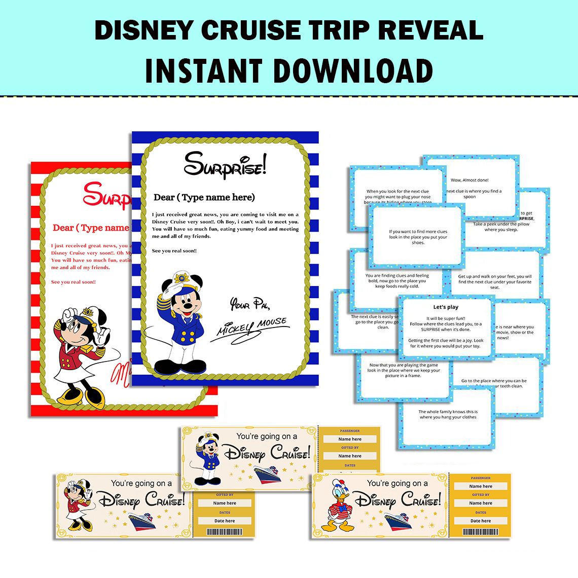 Disney Cruise Trip reveal