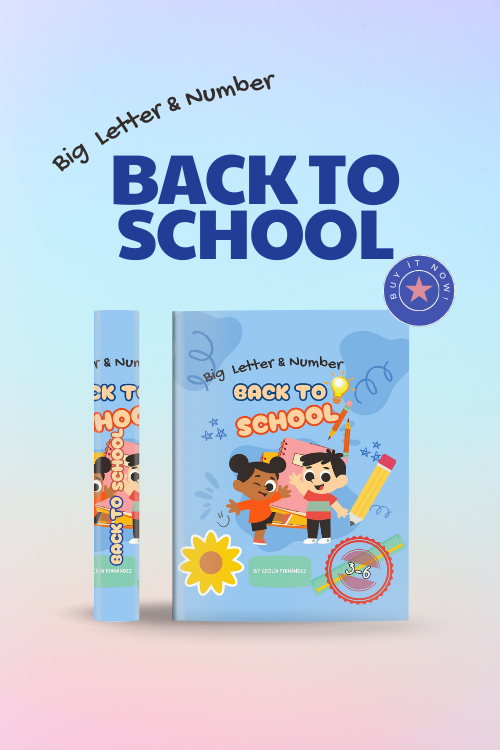 Big Letter & Number Tracing Book